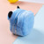 2pcs Children Cartoon Plush Three-dimensional Key Coin Purse(Frog)