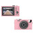 R1 48 Million HD Pixels 3.0 Inch IPS Screen Children Digital Camera, Spec: Pink