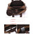 Casual Canvas Three-Purpose Business Briefcase Computer Bag, Color: Black Large