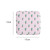 3pcs Girls Portable Sanitary Napkin Storage Bag Cosmetic Lipstick Bag(Pink Blue Triangle)