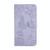 For Samsung Galaxy A34 5G HT03 Skin Feel Butterfly Embossed Flip Leather Phone Case(Purple)