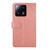 For Xiaomi 13 HT01 Y-shaped Pattern Flip Leather Phone Case(Pink)