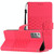 For Samsung Galaxy Note20 Diamond Embossed Skin Feel Leather Phone Case with Lanyard(Red)
