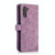 For Samsung Galaxy Note10 Dream 9-Card Wallet Zipper Bag Leather Phone Case(Purple)