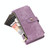 For Samsung Galaxy Note10 Dream 9-Card Wallet Zipper Bag Leather Phone Case(Purple)