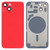 For iPhone 14 Plus Back Housing Cover with Camera Lens(Red)