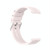 For Huawei Watch Buds / Watch 3 Pro New 20mm Silicone Silver Buckle Watch Band(Quicksand Pink)