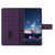 For Samsung Galaxy S21+ 5G Diamond Embossed Skin Feel Leather Phone Case with Lanyard(Purple)