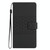 For Samsung Galaxy A13 4G Diamond Embossed Skin Feel Leather Phone Case with Lanyard(Black)