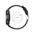 For Huawei Watch Buds / Watch 3 Pro New 22mm Silicone Silver Buckle Watch Band(Black)