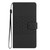 For Samsung Galaxy S22 5G Diamond Embossed Skin Feel Leather Phone Case with Lanyard(Black)