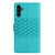 For Samsung Galaxy A14 5G Diamond Embossed Skin Feel Leather Phone Case with Lanyard(Blue)
