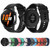 For Huawei Watch Buds 22mm Silicone Black Buckle Watch Band(Pink)