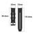 For Huawei Watch Buds 22mm Silicone Black Buckle Watch Band(Pink)