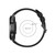 For Huawei Watch Buds 22mm Silicone Black Buckle Watch Band(Pink)