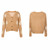 Autumn and Winter Female Knitted Cardigan College Style Sweater Jacket, Size: S(Camel)