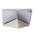 For iPad 10th Gen 10.9 2022 Deformation Transparent Acrylic Leather Tablet Case(Grey)