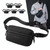 HAOSHUAI 2111 Men Chest Bag Outdoor Travel Waist Bag Minimalist Shoulder Bag(Black) HAOSHUAI 2111 Men Chest Bag Outdoor Travel Waist Bag Minimalist Shoulder Bag(Black)