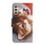 For Samsung Galaxy A54 Colored Drawing Pattern Leather Phone Case(Butterfly Cat)