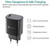 PD11 Single PD3.0 USB-C / Type-C 20W Fast Charger with 1m Type-C to 8 Pin Data Cable, EU Plug(White)