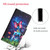 For Samsung Galaxy A34 Colored Drawing Leather Phone Case(Bottle Butterfly)