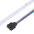 Bare Board 2835 SMD RGB LED Rope Light, 60 LED/m, Length: 5m, 12V 2A 100-240V, with 44-key Remote Control (AU Plug)