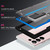 For Samsung Galaxy S23 Ultra 5G iPAKY Thunder Series Aluminum Frame + TPU Bumper + Clear PC Shockproof Phone Case(Blue)