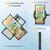 For Samsung Galaxy S23 Ultra 5G iPAKY Thunder Series Aluminum Frame + TPU Bumper + Clear PC Shockproof Phone Case(Blue)
