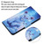 For Samsung Galaxy A54 Colored Drawing Pattern Leather Phone Case(Little Leopard)