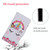 For Samsung Galaxy A34 Colored Drawing Pattern Leather Phone Case(Crown Unicorn)