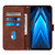 For Tecno Pova Neo 2 Crossbody 3D Embossed Flip Leather Phone Case(Brown)