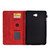 For Samsung Galaxy Tab A 10.1 2016 T580 Tower Embossed Leather Smart Tablet Case(Red)