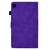 For Samsung Galaxy Tab A7 10.4 2020 T500 Tower Embossed Leather Smart Tablet Case(Purple)