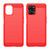 For Realme 10S 5G Brushed Texture Carbon Fiber TPU Phone Case(Red)