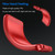 For Realme 10S 5G Brushed Texture Carbon Fiber TPU Phone Case(Red)