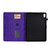 For iPad 10th Gen 10.9 2022 Tower Embossed Leather Smart Tablet Case(Purple)