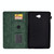 For Samsung Galaxy Tab A 10.1 2016 T580 Tower Embossed Leather Smart Tablet Case(Green)