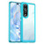 For Honor 80 Pro 5G Colorful Series Acrylic + TPU Phone Case(Transparent Blue)