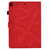 For iPad 10.2 2021/2020/2019 / 10.5 2019/2017 Tower Embossed Leather Smart Tablet Case(Red)