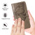 For Tecno Pova 4 LG7N Embossed Butterfly Flip Leather Phone Case(Grey)