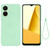 For vivo Y16 Pure Color Liquid Silicone Shockproof Full Coverage Phone Case(Green)