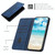 For Xiaomi 13 Diamond Splicing Skin Feel Magnetic Leather Phone Case(Blue)