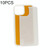 For iPhone 14 Plus 10pcs Thermal Transfer Glass Phone Case(Transparent)