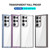 For Samsung Galaxy S23 5G iPAKY Transparent PC + TPU Phone Case(Transparent Black) For Samsung Galaxy S23 5G iPAKY Transparent PC + TPU Phone Case(Transparent Black)