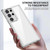 For Samsung Galaxy S23 5G iPAKY Transparent PC + TPU Phone Case(Transparent Black) For Samsung Galaxy S23 5G iPAKY Transparent PC + TPU Phone Case(Transparent Black)