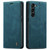 For Samsung Galaxy S23+ 5G CaseMe 013 Multifunctional Horizontal Flip Leather Phone Case(Blue)