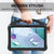 For Lenovo Tab P11 Pro 11.2 2023 TB-132FU / TB-138FC / P11 Pro11.5 2022 TB-J706F 2021 / TB-J716 2022 EVA Shockproof Tablet Case with Holder(Black)