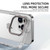 For iPhone 14 iPAKY MG Series Transparent PC Phone Case(Transparent Green)