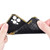 For Samsung Galaxy S23 Ultra 5G 6D Electroplating Crocodile Texture Phone Case With Holder(Brown)