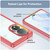 For Honor 80 Colorful Series Acrylic + TPU Phone Case(Red)